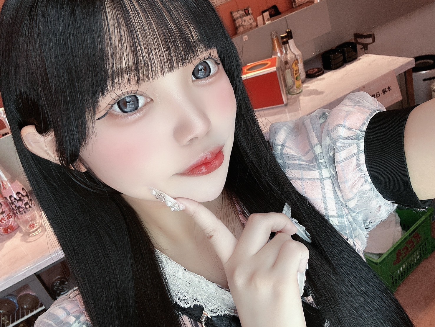 黒髪になったよー！♡